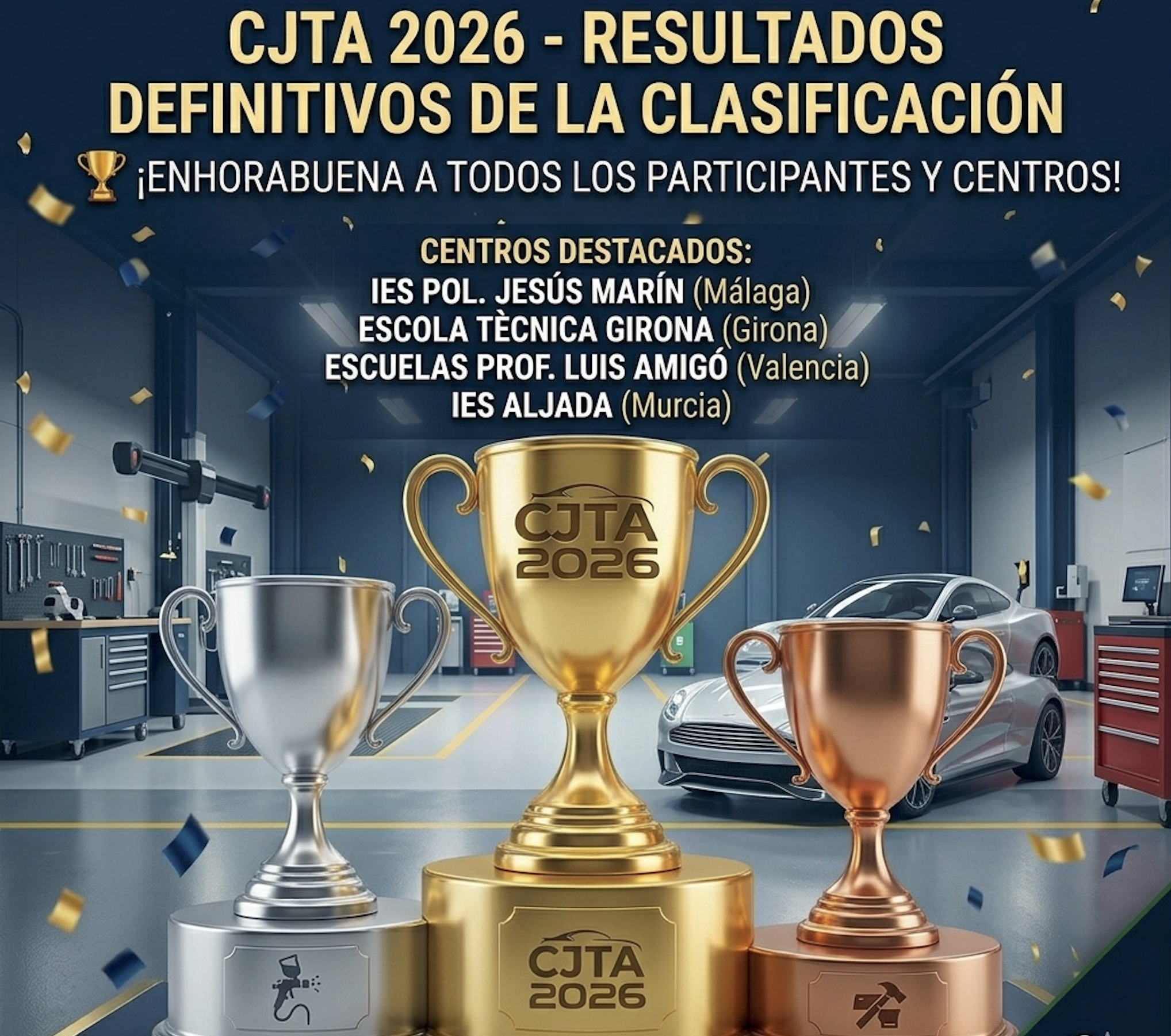 Último Concurso de Jóvenes Técnicos en Automoción